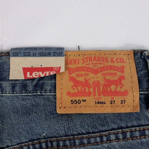 Levi's 550 Relaxed Fit Size 27 - Picture 2 of 8